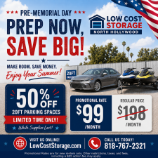 Low Cost Storage - North Hollywood (ALL DRIVE-UP UNITS)